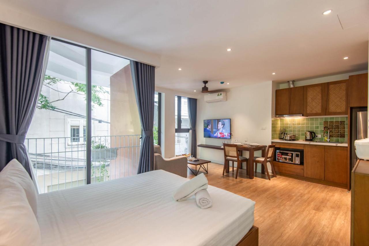 22Housing Hotel & Apartment 81 Linh Lang Hanoi Eksteriør bilde